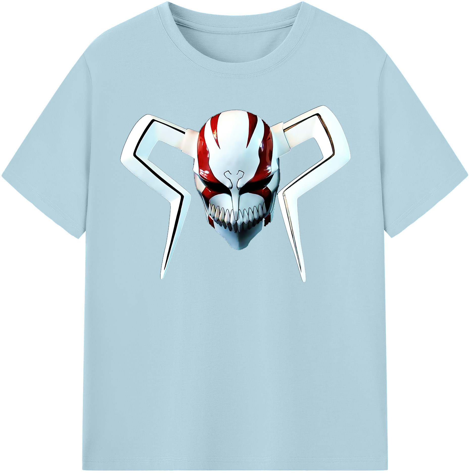 （画像用） ブリーチ 黒崎一護（くろさき いちご）BLEACH Kurosaki Ichigo 綿100％半袖Tシャツ（フロントプリント）